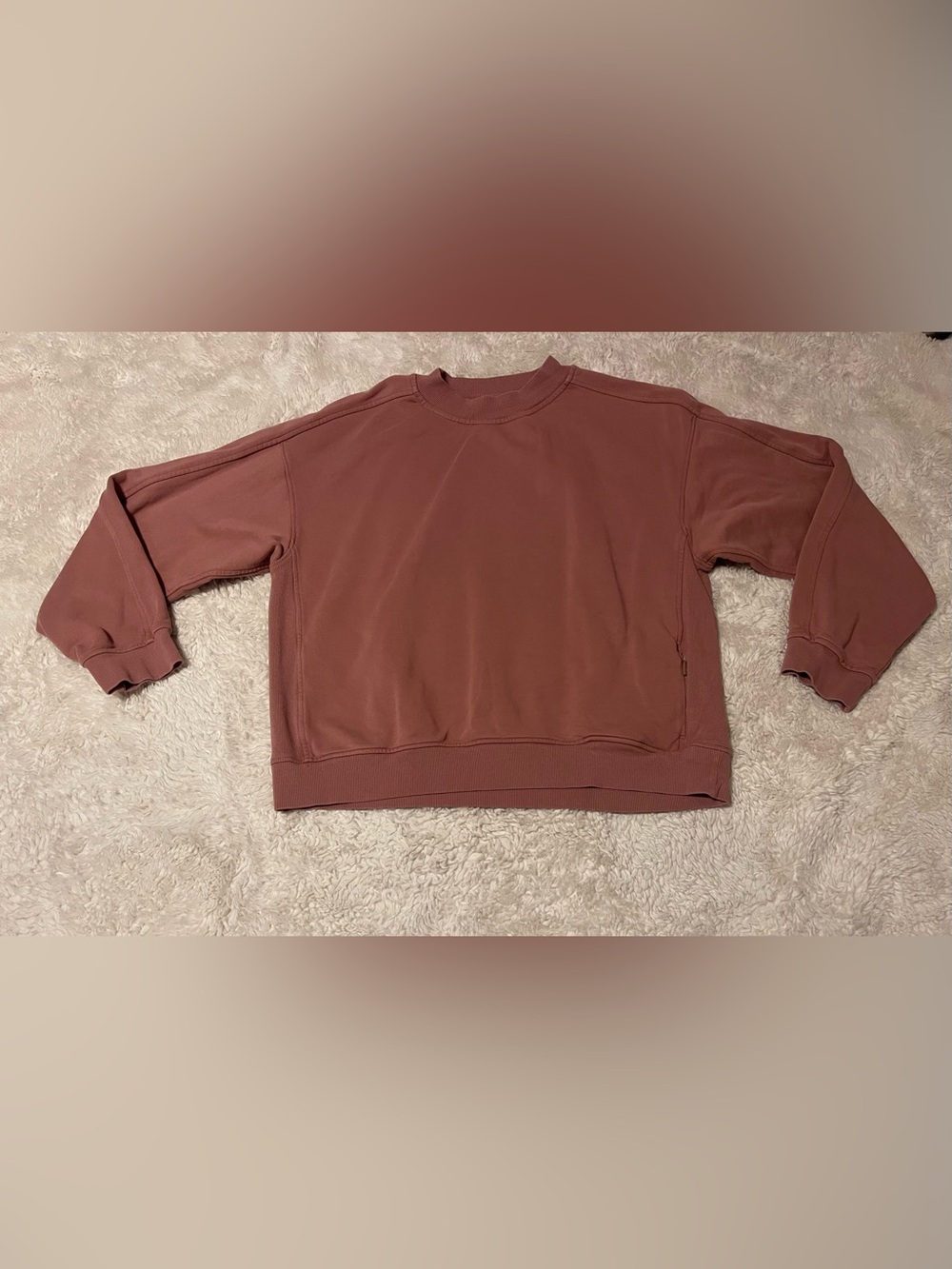 Lululemon Chill On Pullover Quicksand size 10